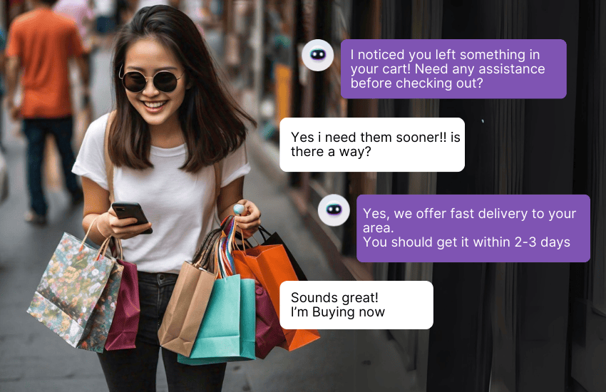 product recommendation using AI chatbot